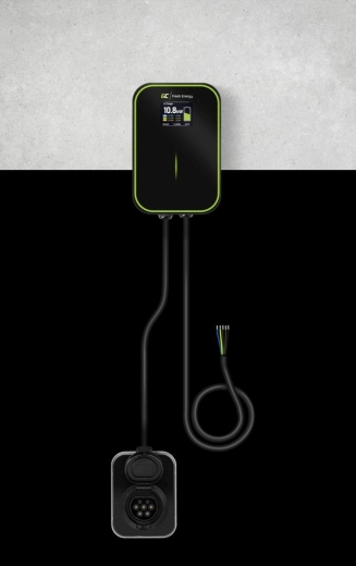 Green Cell GC EV PowerBox wallbox 22 kW med Type 2-stikdåse og RFID