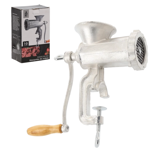 Manuel kødhakker nr. 10 i støbejern