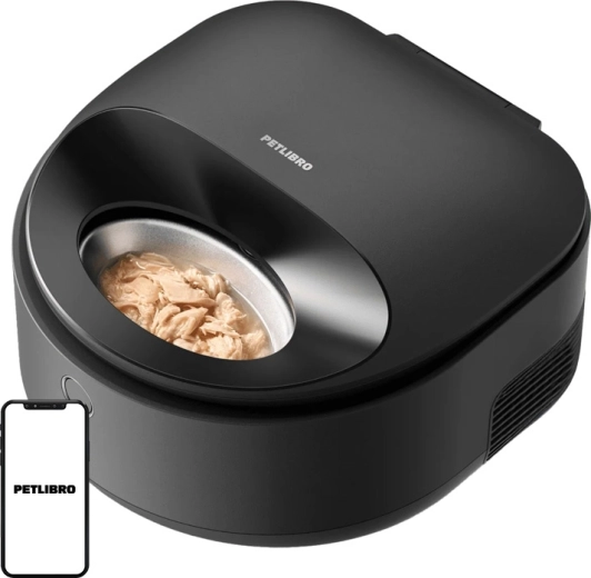 Petlibro Polar intelligent portionsdispenser til vådfoder med køling og Wi‑Fi