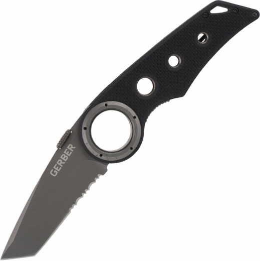 Gerber Remix Tactical foldekniv 7,7 cm, sort, G10, clip