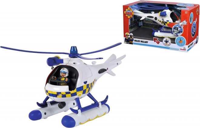 Politiets helikopter Brandmand Sam