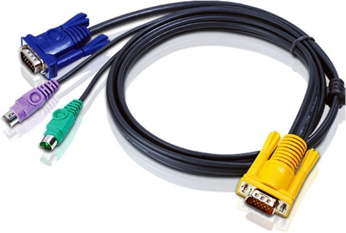 PS/2 KVM-kabel 3-i-1 SPHD ATEN
