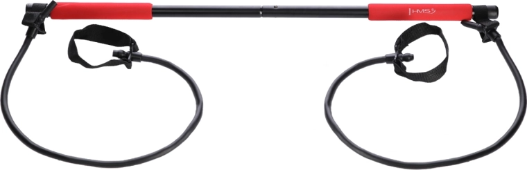 Pilates styrkestang med elastikker HMS DC30