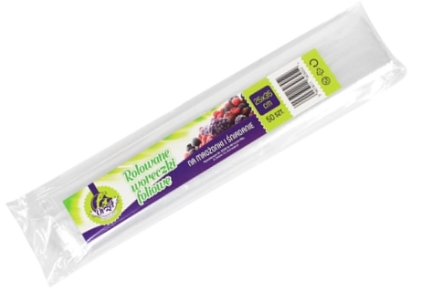 Fryseposer 25 × 35 cm, 2,5 l, 50 stk., LDPE