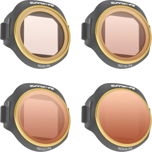 Sæt ND/PL-filtre Sunnylife til DJI Mini 5 Pro (ND8/PL, ND16/PL, ND32/PL, ND64/PL)