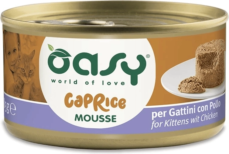 Oasy mousse til killinger med kylling 85 g