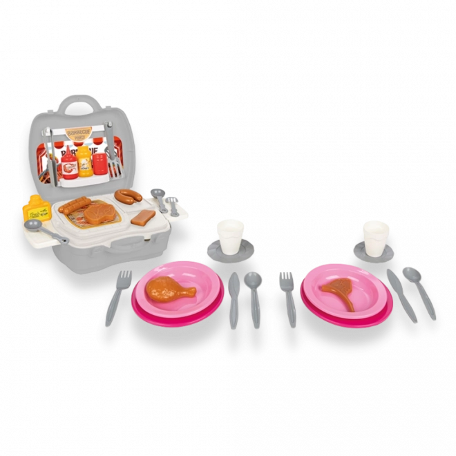 Børnekøkken, grill i kuffert PILSAN