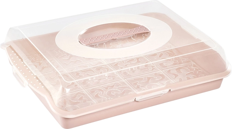 Kage- og dessertboks Party-Butler Nordic Pink 45 × 35 × 11 cm