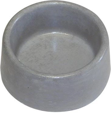 Rund høj skål til gnavere 132 × 57 mm beton