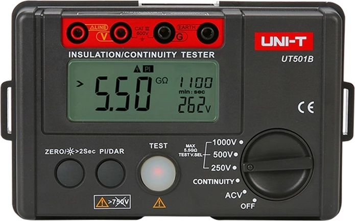 Isolationsmodstandsmåler Uni-T UT501B