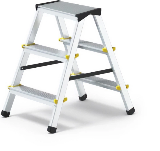 Aluminiums dobbeltsidede stiger 2x3 PROFI