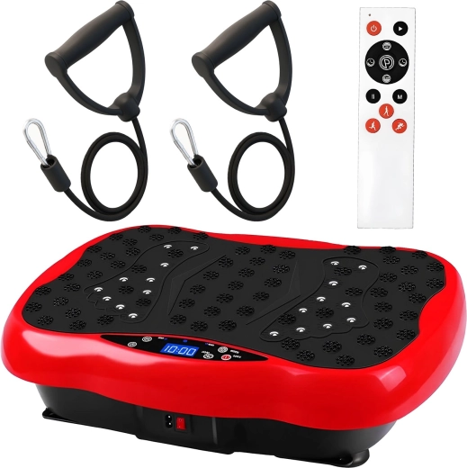 Vibrationsplatform Vibro Slim rød