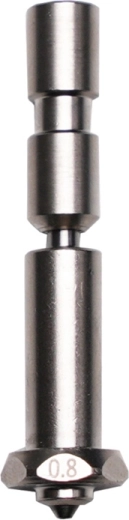 Hurtigskiftende hotend med ståldyse 0,8 mm til Anycubic Kobra 3 Max
