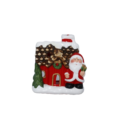 Julefigur Julemandens hytte