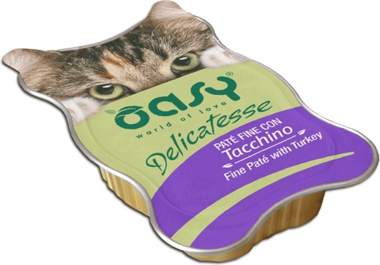 Oasy Delicatesse paté med kalkun 85 g