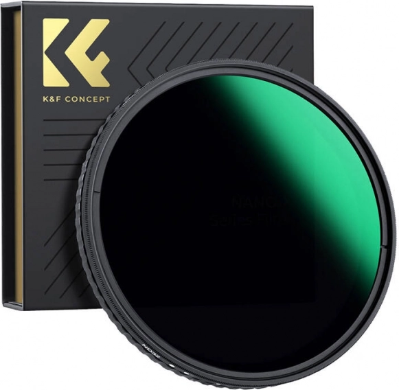 Filter K&F Concept Nano-X 49 mm med variabel ND effekt