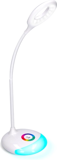 Solight genopladelig LED-bordlampe 5 W med RGB-bagbelysning