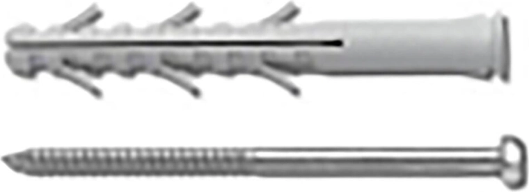 Rammeplug med sekskantet hoved 10 × 80 mm, 25 stk