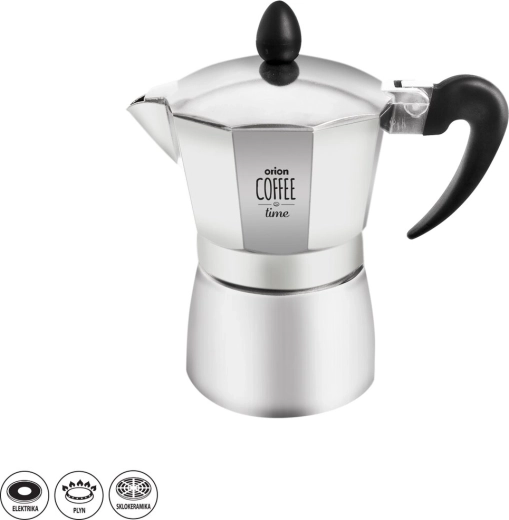 Moka-kande i aluminium 0,2 l
