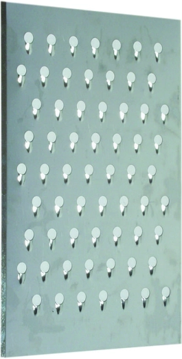 Erstatningsplade til rødbederrivejern 210 × 320 mm