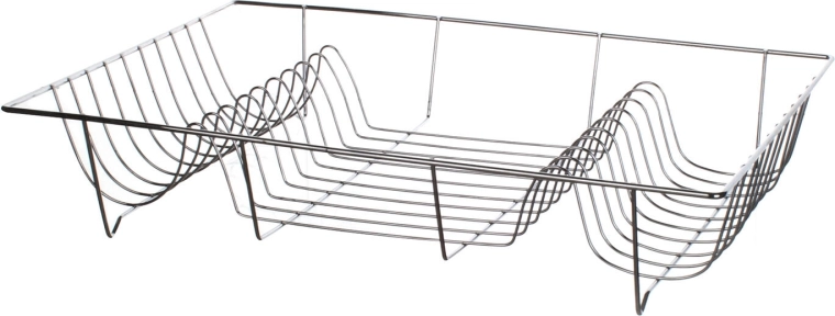 Drypbakke til opvask 48 × 33 × 9 cm BANQUET, krom