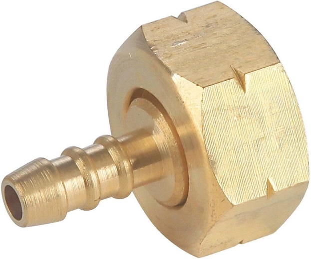 Gasstuds 8 mm med møtrik W21,8 LH