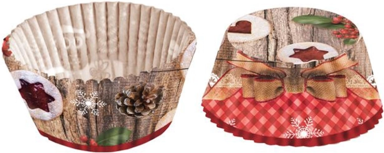 Papirforme til muffins TORO Linzer, 60 stk.