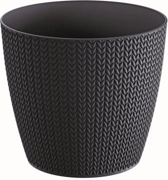 Wheaty urtepotte antracit 25,8 cm