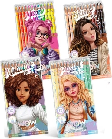 Farveblyanter 12 farver WOW Generation