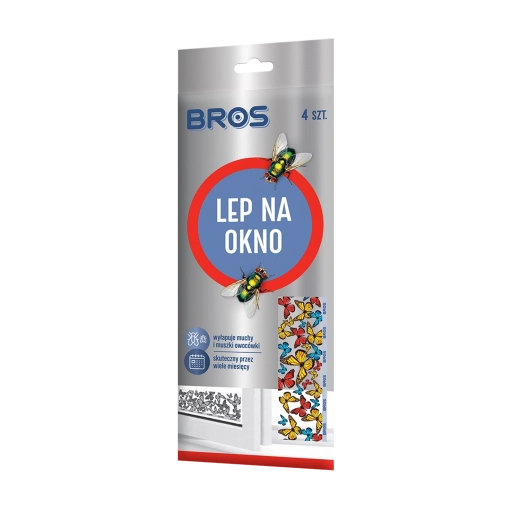 Bros klisterfælde til vindue mod fluer og flyvende insekter