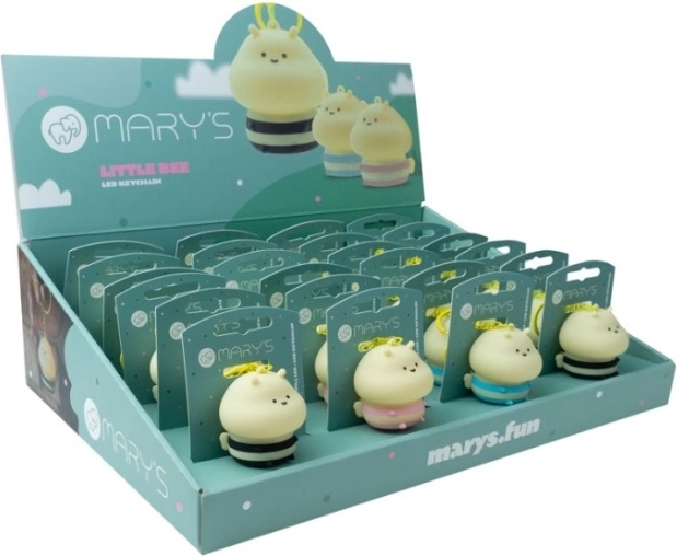 MARY S LED-nøglering lille bi