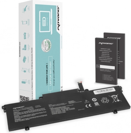 Movano batteri C31N1914 til Asus ZenBook 14 UX435E/UX435EA/UX435EAL/UX435EG/UM425QA 4100 mAh (46 Wh)