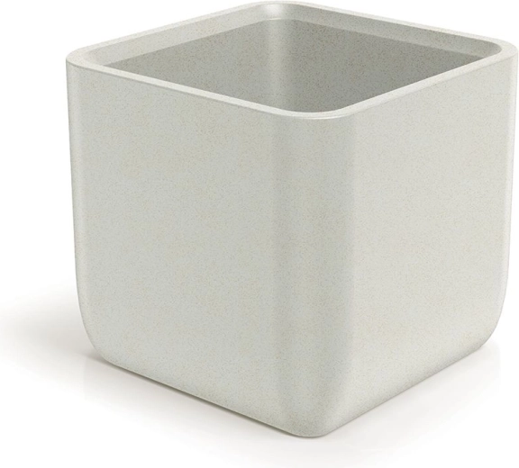 Plantekasse Molta Square 48 × 48 × 45 cm sandfarvet, 42 l