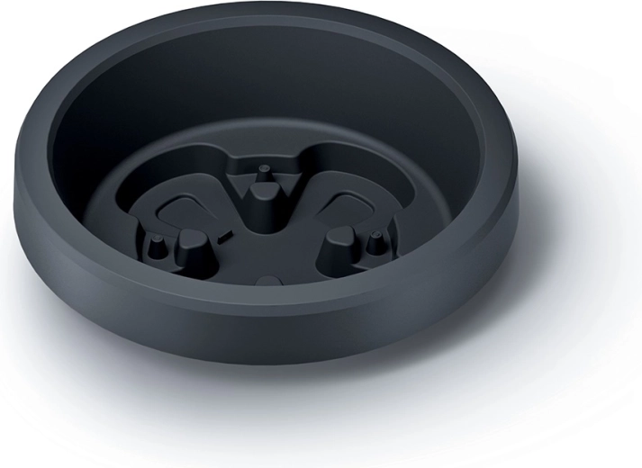 Låg til regnvandstønde antracit