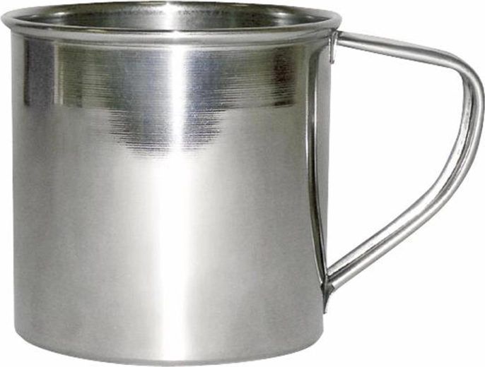 Rustfri stålkøkkenkop med hank 350 ml