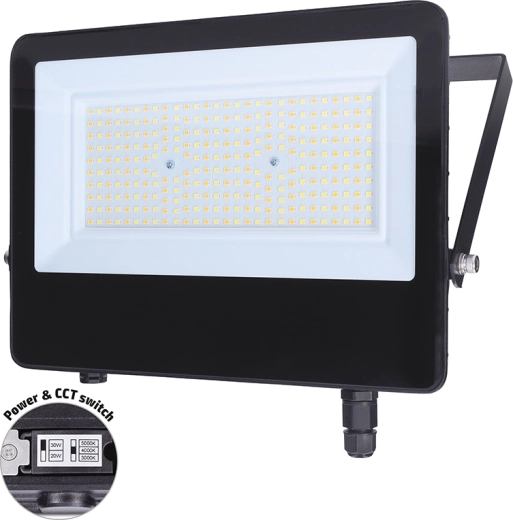 Solight LED-reflektor TOP 100 W med justerbar effekt og 3CCT
