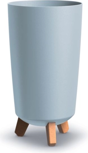 Plantekrukke på ben Gracia Tubus Slim, lysegrå, 19,5 × 36,5 cm