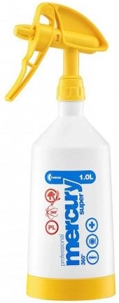 Sprøjte Mercury Cleaning 360 gul 1 l