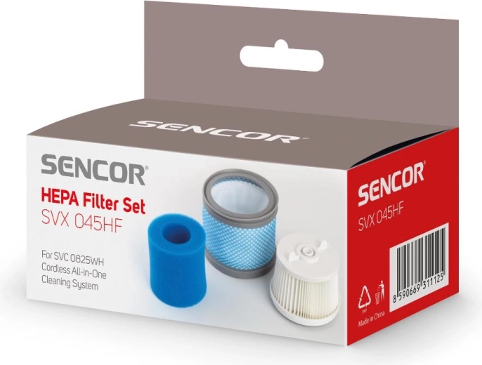 Sencor SVX 045HF filtersæt til SVC 0825WH