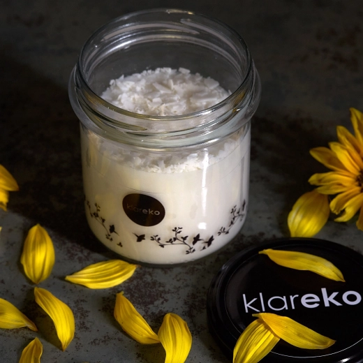 Naturligt duftlys KLAREKO Citrus Anti-mygg 200 g