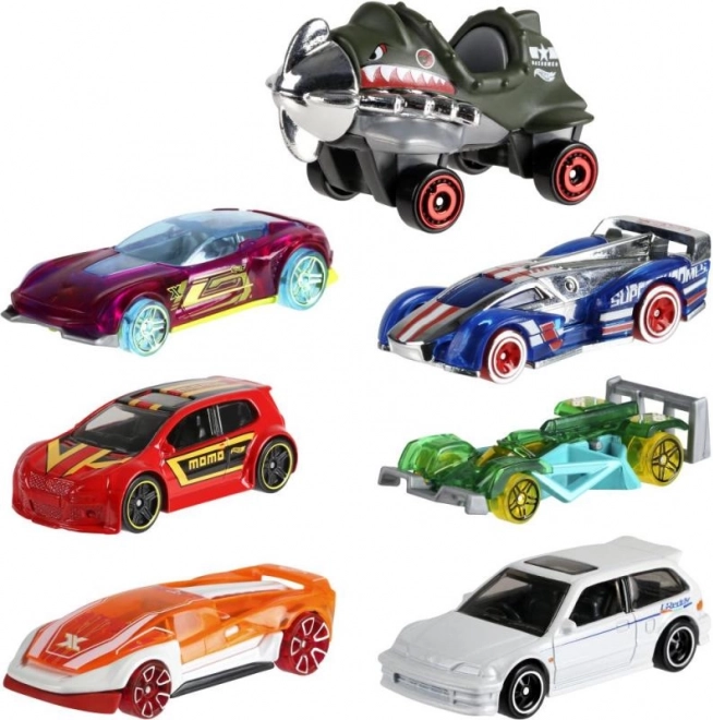 Hot Wheels metalbiler 1:64 – mix af modeller, karton med 72 stk.