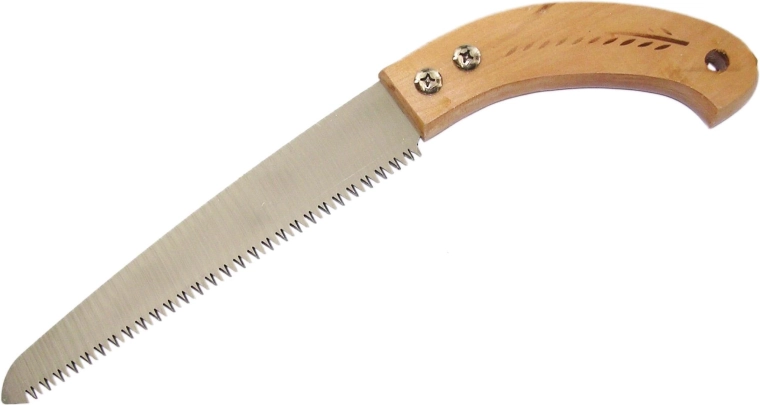Håndsav til haven med træhåndtag 210 mm