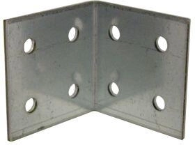Stål vinkelbeslag 40 × 40 × 40 mm