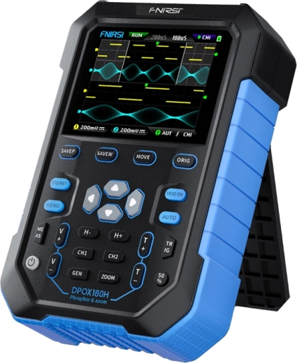 Fnirsi DPOX180H håndholdt digitalt fosforoscilloskop 2-i-1 med signalgenerator