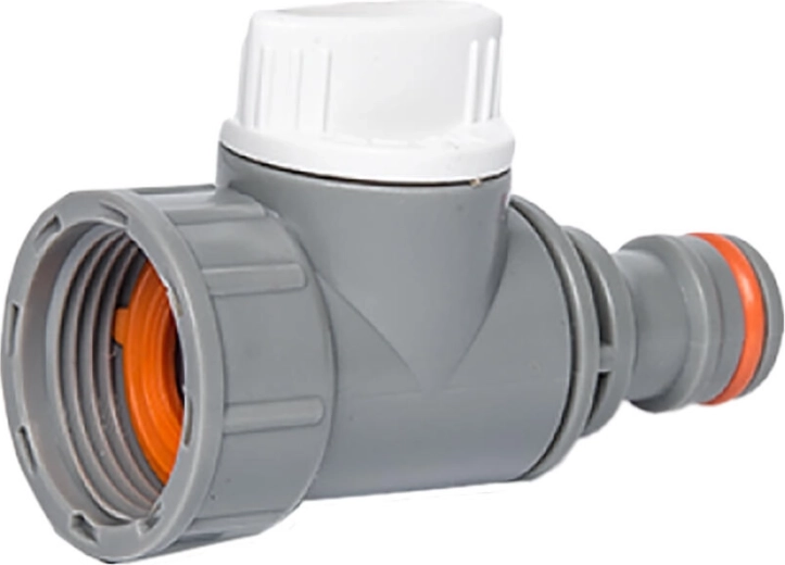 Adapter med ventil med indvendigt gevind 3/4 WHITE-LINE