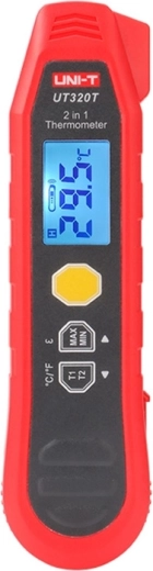 Uni-T UT320T termometer 2-i-1 (IR + NTC-probe)