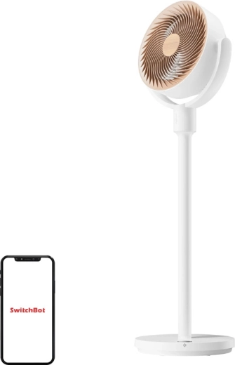 SwitchBot bord- og standcirkulationsventilator