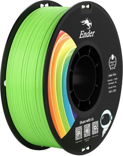 Filament Creality Ender PLA+ grøn 1,75 mm 1 kg