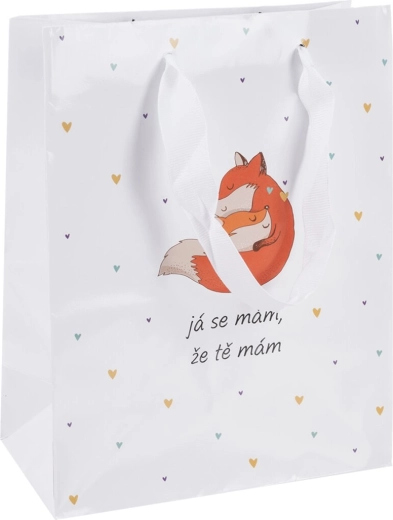 Gavepapirspose „Jeg har det…“ 26 × 10 × 32 cm