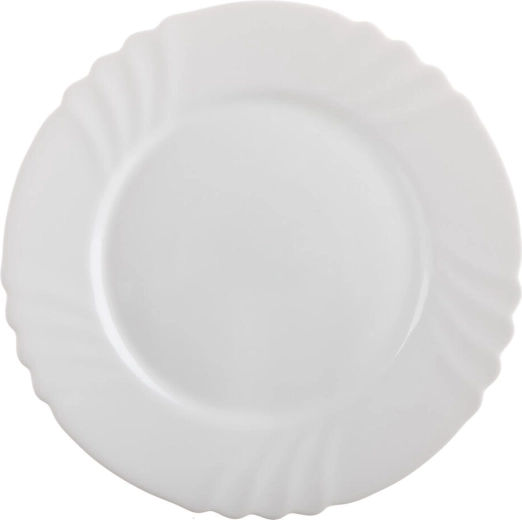 Desserttallerken EBRO 20 cm glas hvid